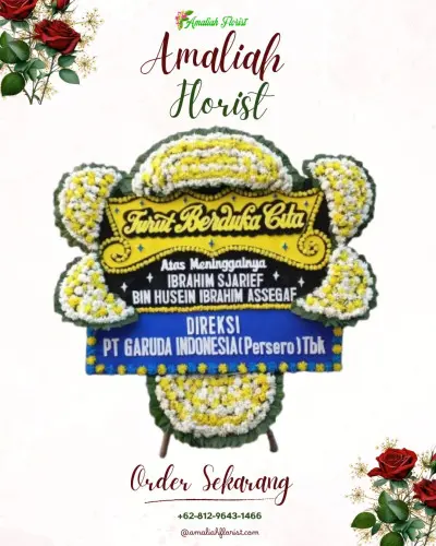 Papan Bunga Duka di Tembarak